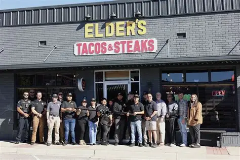 Elder, Nancy and the Elder's Tacos & Steaks family in Hamilton, AL